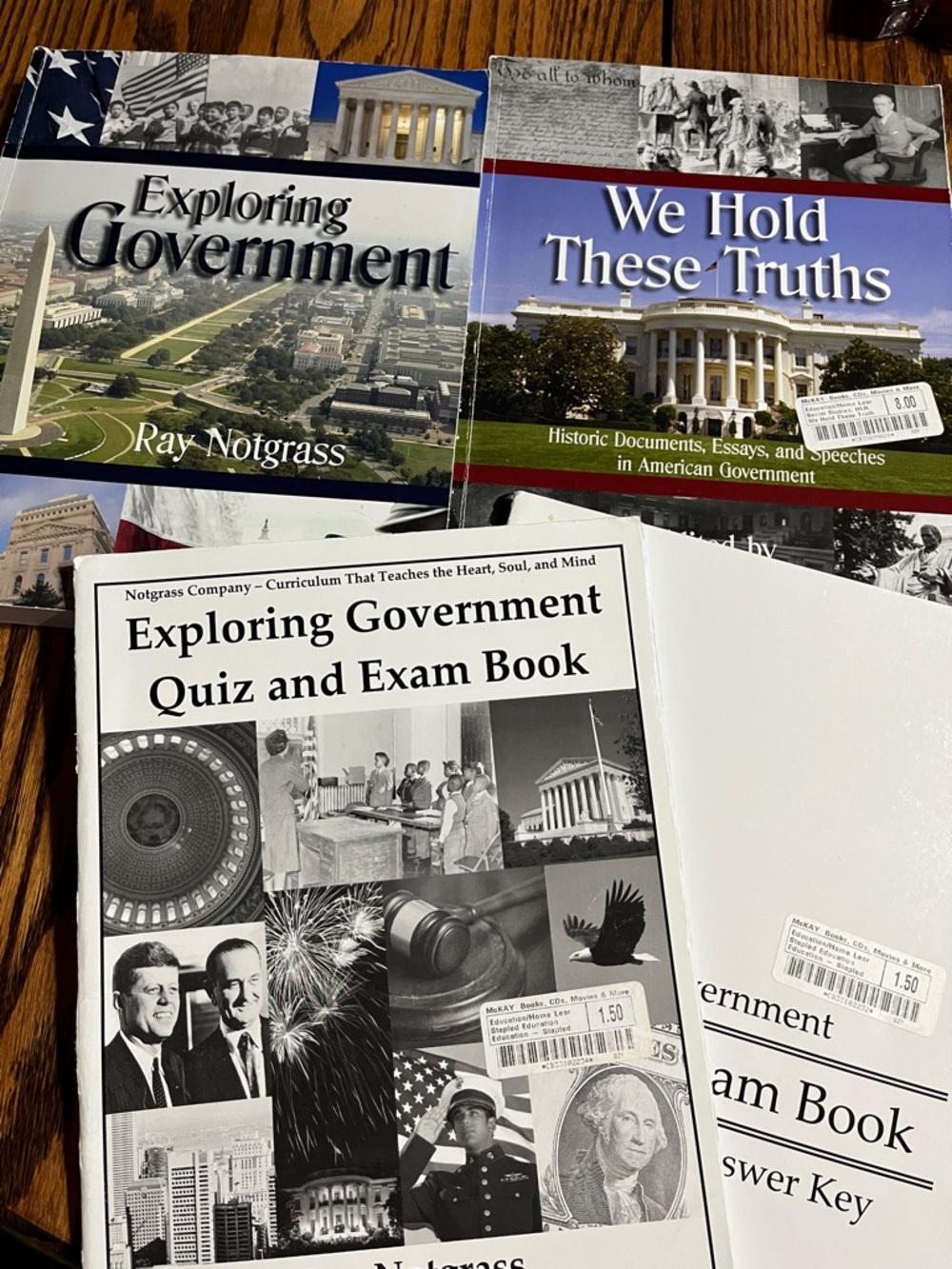 Notgrass Exploring Government homeschool curriculum